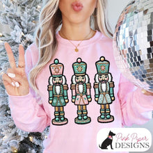 Load image into Gallery viewer, Nutcracker Trio Pink Green (Preorder 11/25)
