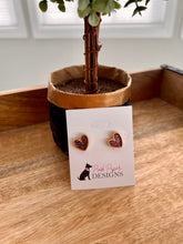 Load image into Gallery viewer, Mini Heart Stud Earrings
