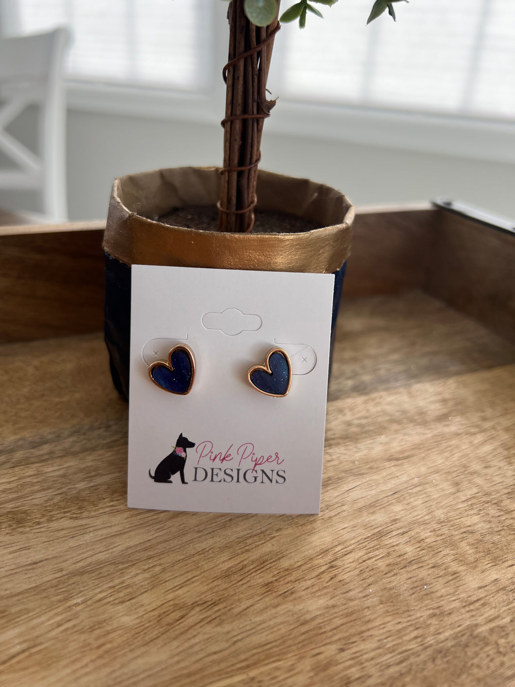 Mini Heart Stud Earrings