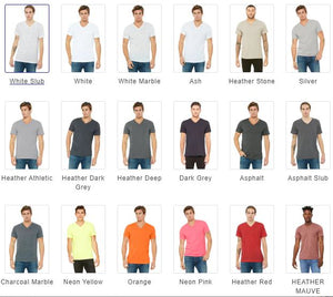 Extra Charge V-Neck T-Shirt + $2.00