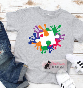 Autism Awareness Splash (Kids)