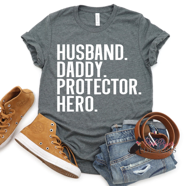 Husband Daddy Protector Hero.